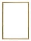 4" x 6" Gold Self-Adhesive Slide-in Frame