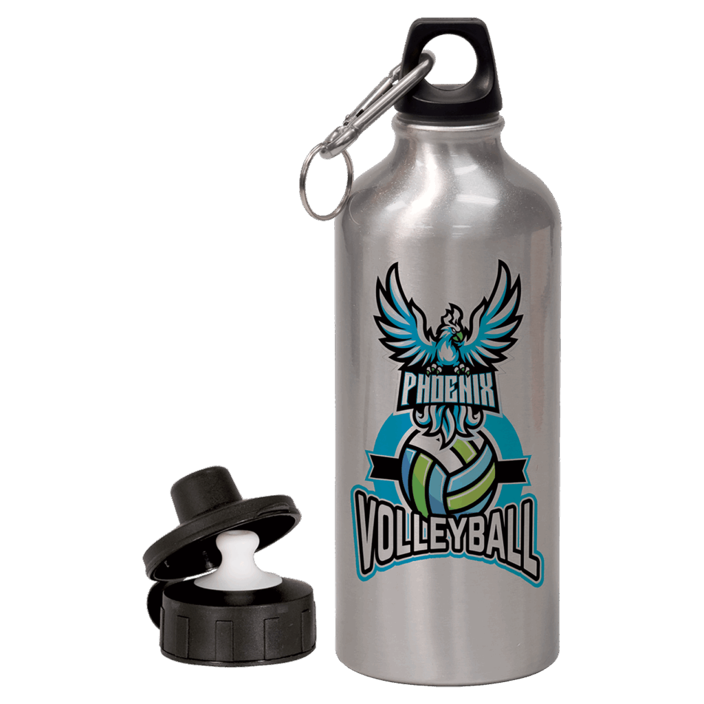20 oz. Silver Sublimatable Aluminum Water Bottle