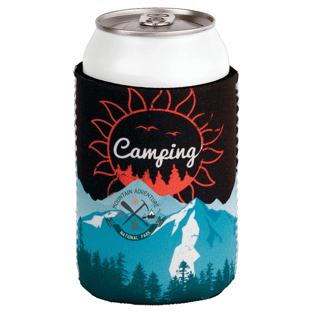 White Sublimatable Can Beverage Holder