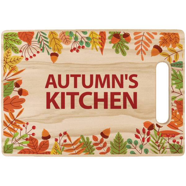 11 1/4" x 7 1/2" Sublimatable Rectangle Wood Cutting Board
