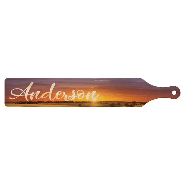 23 1/2" x 3 3/4" Sublimatable or Laserable Paddle