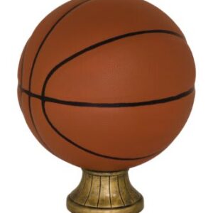 11 1/2" Color Basketball Resin