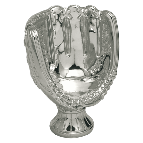 5" Silver Baseball/Softball Glove Resin