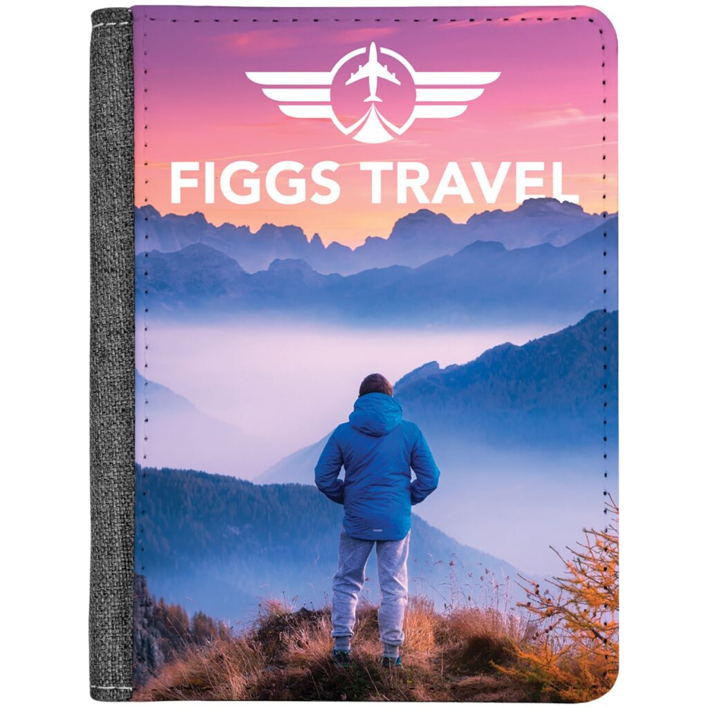 4 1/4" x 5 1/2" Subli-Tru Passport Holder