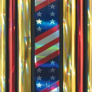 45" Flag Rectangular Sport Trophy Column