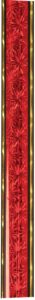 45" Red/Gold Round Starlight Trophy Column