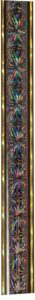 45" Black/Gold Round Starlight Trophy Column