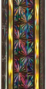 45" Black/Gold Rectangular Starlight Trophy Column