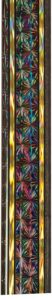 45" Black/Gold Rectangular Starlight Trophy Column