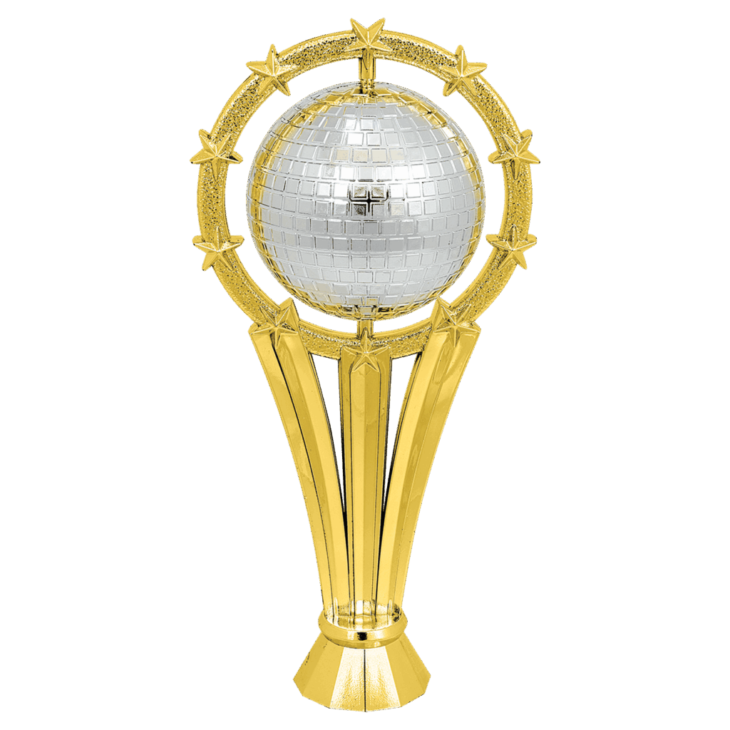 6 1/4" Dance 10-Star Spinner Figure
