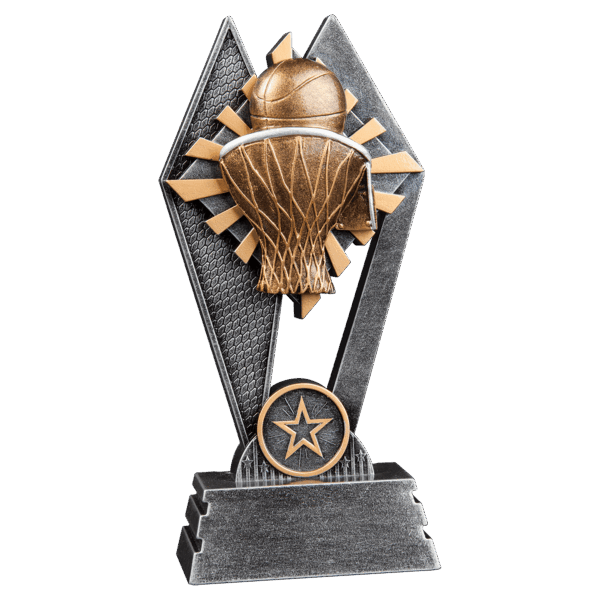 7" Basketball Sun Ray Award