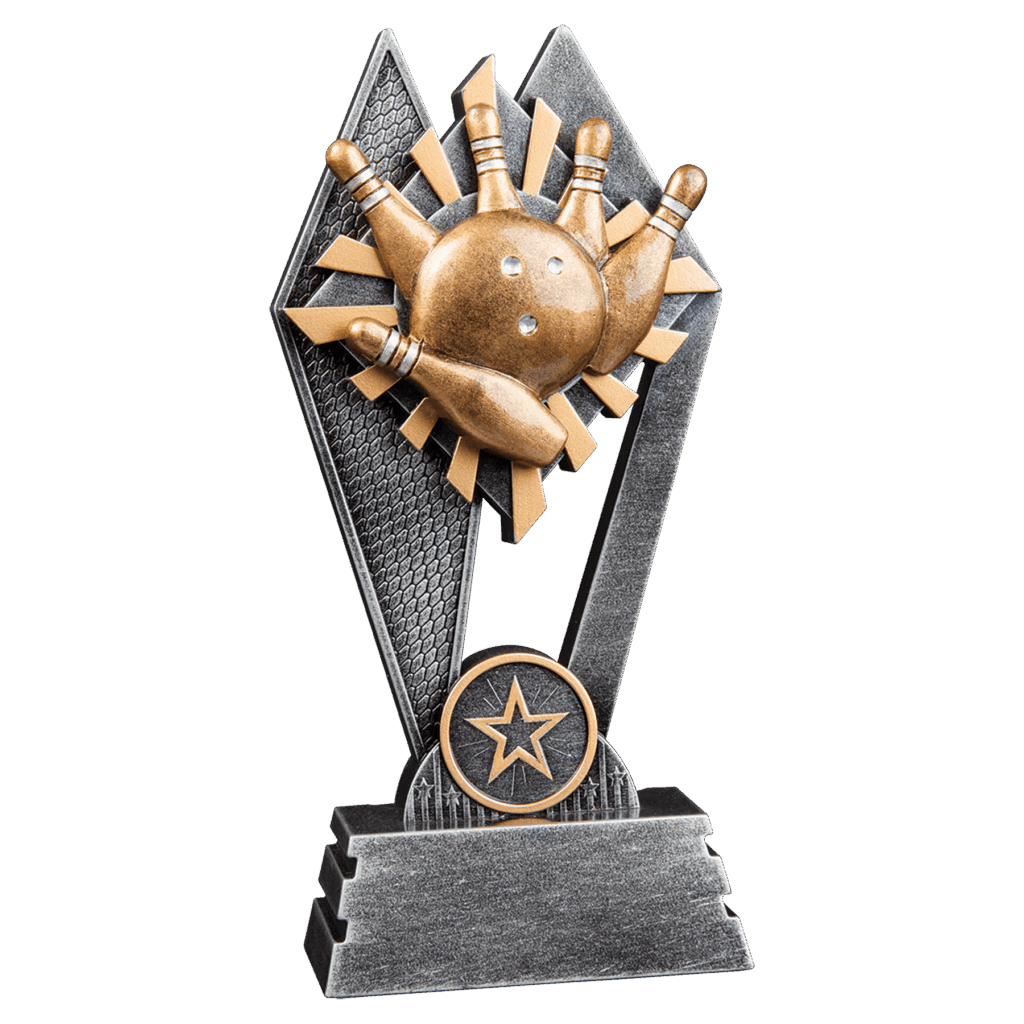 7" Bowling Sun Ray Award