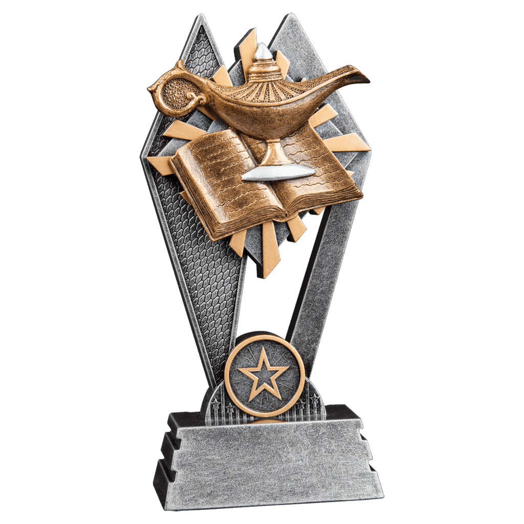 7" Lamp of Knowledge Sun Ray Award