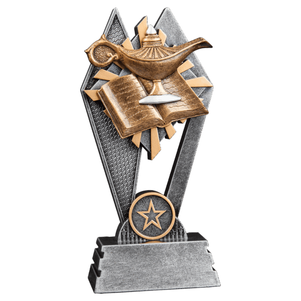 7" Lamp of Knowledge Sun Ray Award