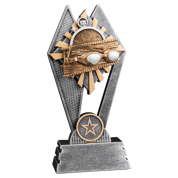 7" Swimming Sun Ray Award