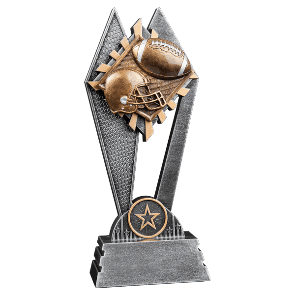 8" Football Sun Ray Award