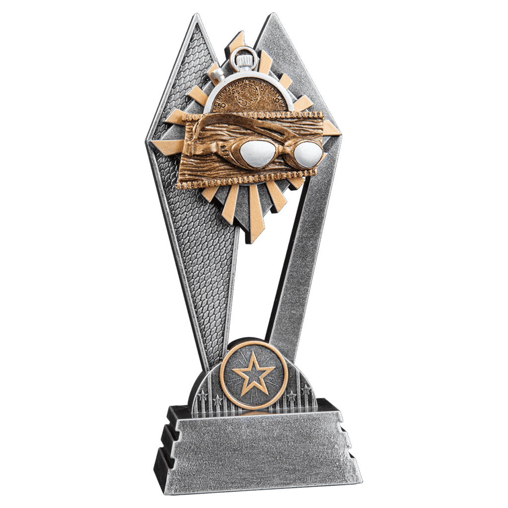 8" Swimming Sun Ray Award