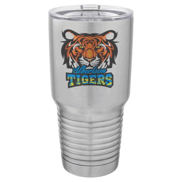 Sublimatable Polar Camel 30 oz. Stainless Steel Vacuum Insulated Tumbler w/Lid
