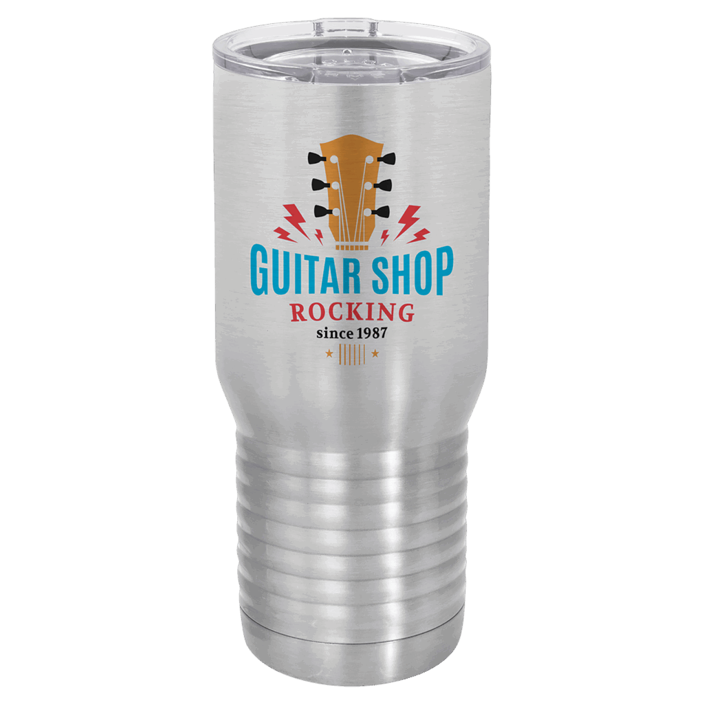 Sublimatable Polar Camel 20 oz. Tall Stainless Steel Vacuum Insulated Tumbler