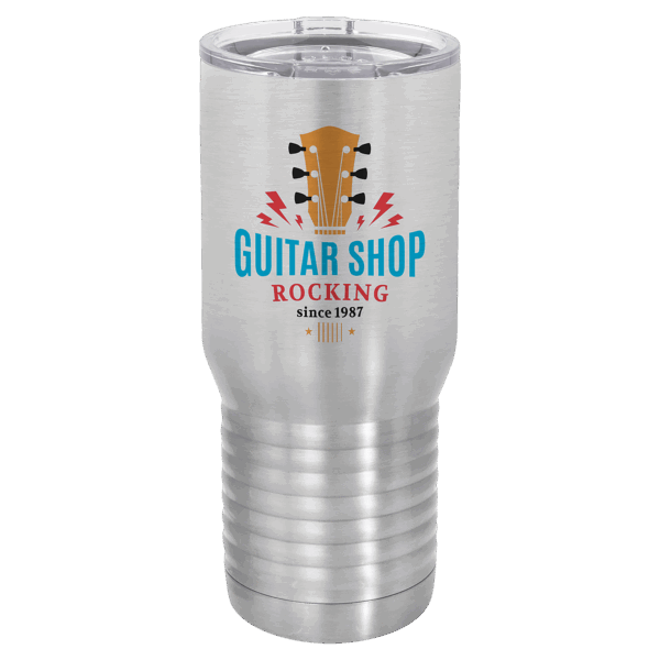 Sublimatable Polar Camel 20 oz. Tall Stainless Steel Vacuum Insulated Tumbler