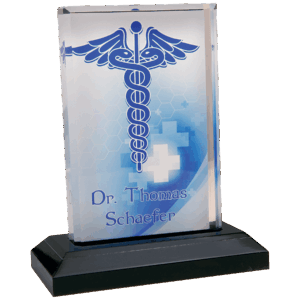 5" x 6" Sublimatable Rectangle Beveled Impress Acrylic