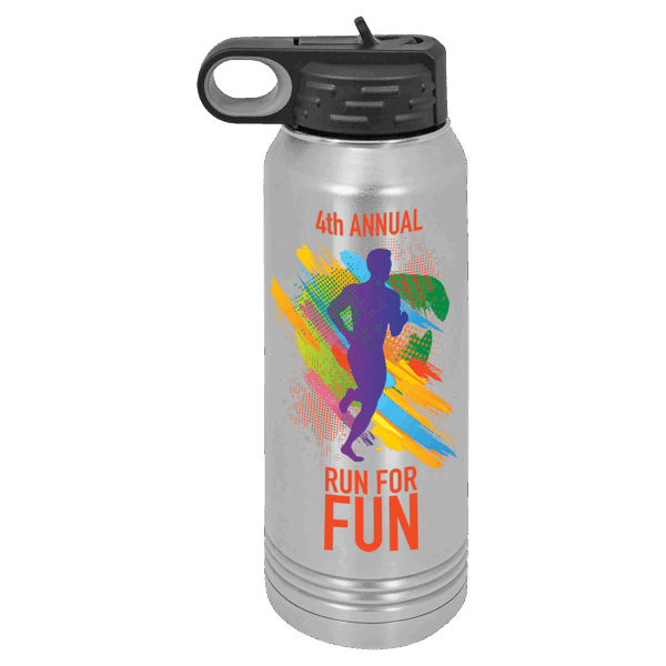 30 oz. Stainless Steel Polar Camel Sublimatable Water Bottle