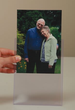 5" x 7" Clear Topload Photo Frame