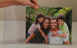 8" x 10" Clear Topload Photo Frame