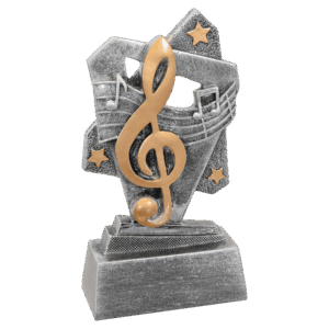 5 1/2" Music Triumph Resin
