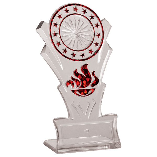 8" Red Star Torch Stand