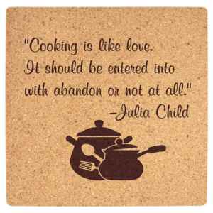 7 3/4" x 7 3/4" Square Cork Trivet