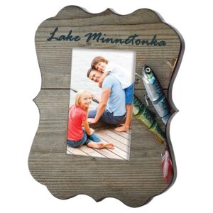8" x 10" Unisub Sublimatable Gloss White Benelux Frame Holds 4" x 6" Photo