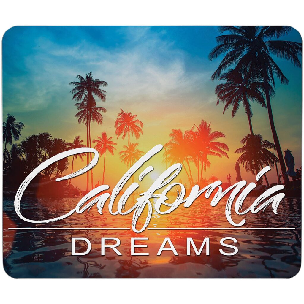 7.5" x 9" White Textured Unisub Sublimatable Mouse Pad