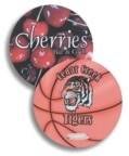 4" Gloss Unisub FRP Sublimatable Round 2-Sided Bag Tag