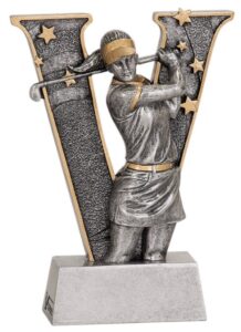 6" Female Golf V Series Resin