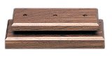 3" x 8" x 1" Value Cherry Finish Economy 2-Post Set