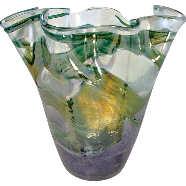 11 1/4" Art Glass Vase