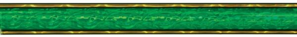 45" Green/Gold Round Vapor Column