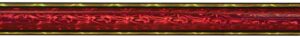 45" Maroon/Gold Round Vapor Column