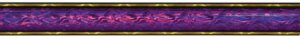 45" Purple/Gold Round Vapor Column