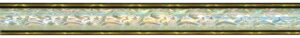 45" Silver/Gold Round Vapor Column