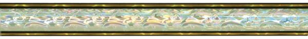 45" Silver/Gold Round Vapor Column