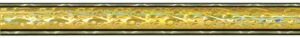 45" Gold/Silver Round Vapor Column
