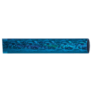 45" Round Blue Vapor Full Wrap Trophy Column