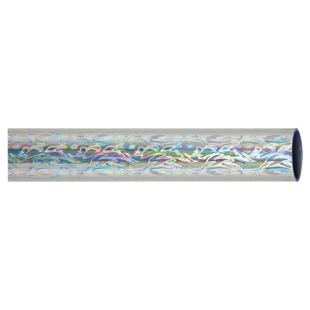 45" Round Silver Vapor Full Wrap Trophy Column