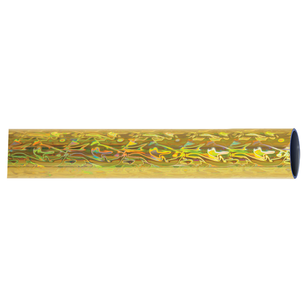 45" Round Gold Vapor Full Wrap Trophy Column