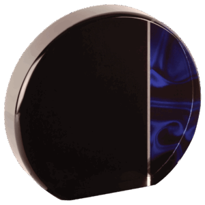 5" Round Blue Velvet Acrylic