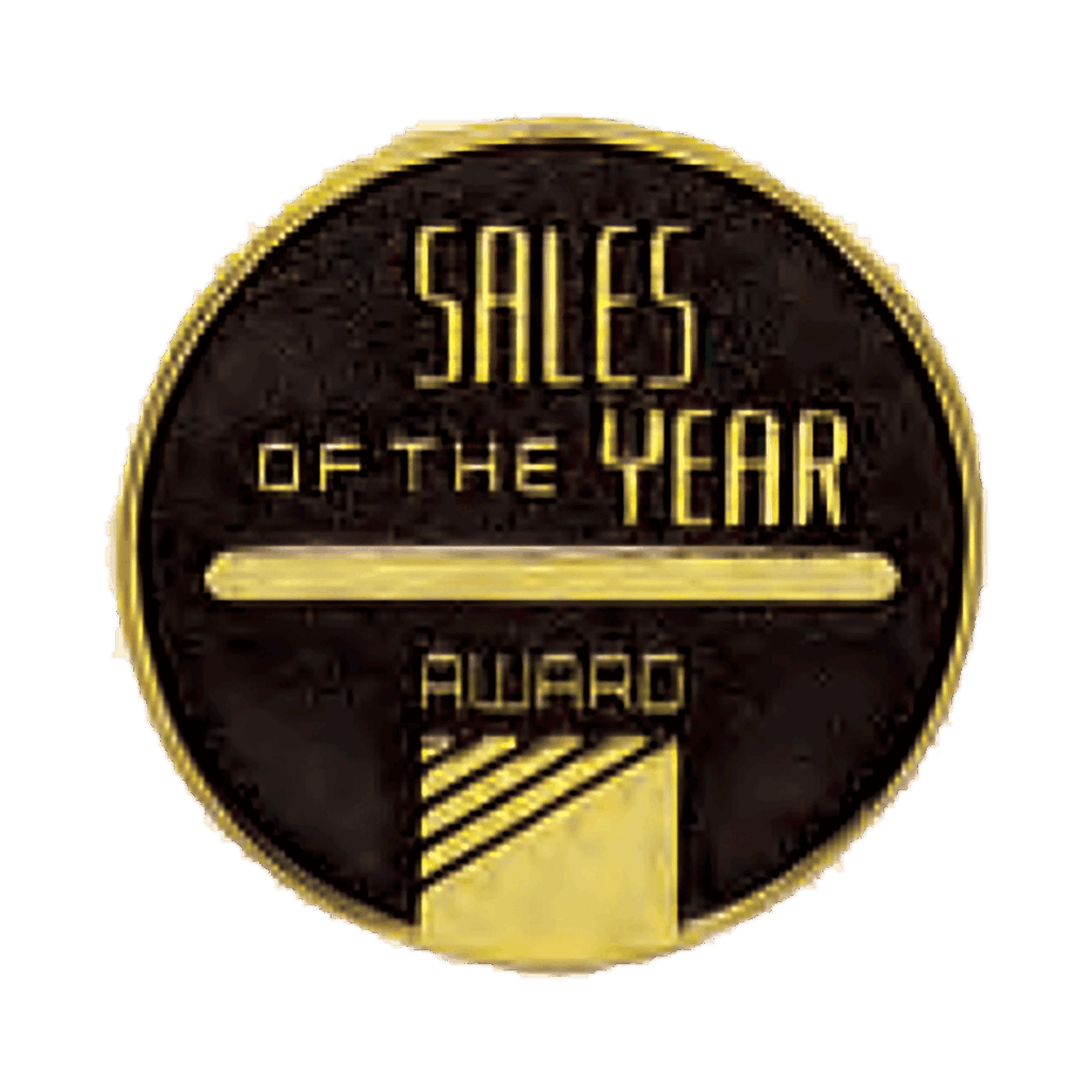 2 1/2" Sales of the Year Award CAM Medallion