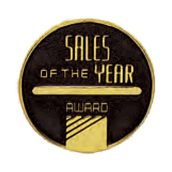 2 1/2" Sales of the Year Award CAM Medallion