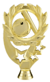 5 1/2" Baseball/Softball Sport Wreath Figure